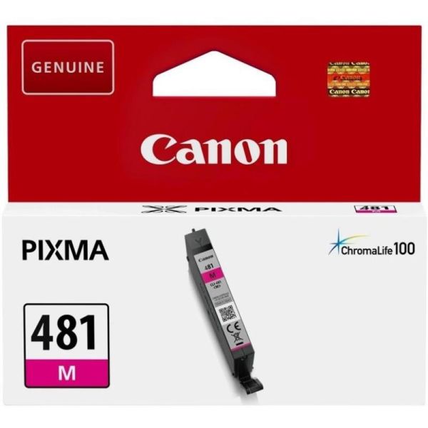Картридж струменевий Canon CLI-481 PIXMA TS6140/8140/9140/TR7540/8540/TS6240/9540/8240/704/8340/6340 Magenta