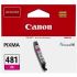 Картридж струменевий Canon CLI-481 PIXMA TS6140/8140/9140/TR7540/8540/TS6240/9540/8240/704/8340/6340 Magenta