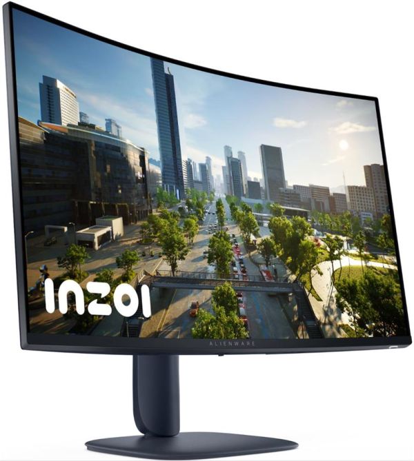 Монітор DELL 31.5" AW3225DM 2xHDMI, DP, USB, VA, 2560x1440, 180Hz, 1ms, DCI-P3 95%, CURVED,  FreeSync, HDR 400