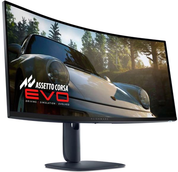 Монітор DELL 34" AW3425DW 2xHDMI, DP, USB, QD-OLED, 3440x1440, 21:9, 240Hz, 0.03ms, DCI-P3 99.3%, CURVED, G-SYNC, FreeSync, AdaptiveSync, HAS, HDR TrueBlack 400