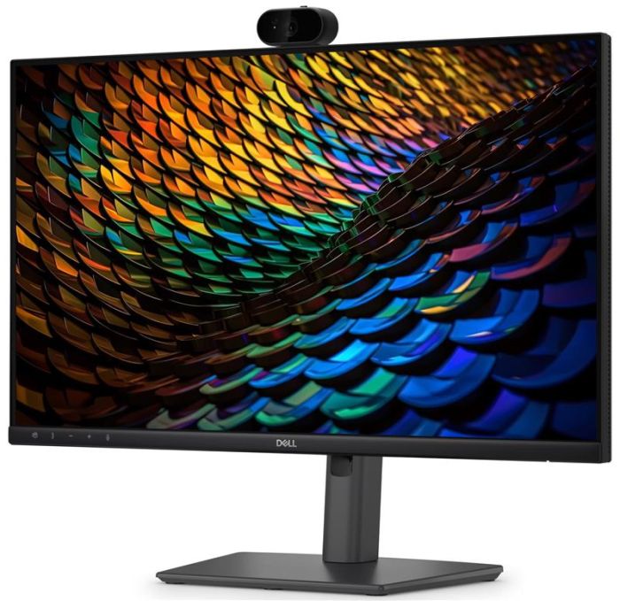 Монітор DELL 23.8" P2426HEB HDMI, DP, USB-C, RJ-45, MM, IPS, 120hz, sRGB 99%, Pivot, Cam