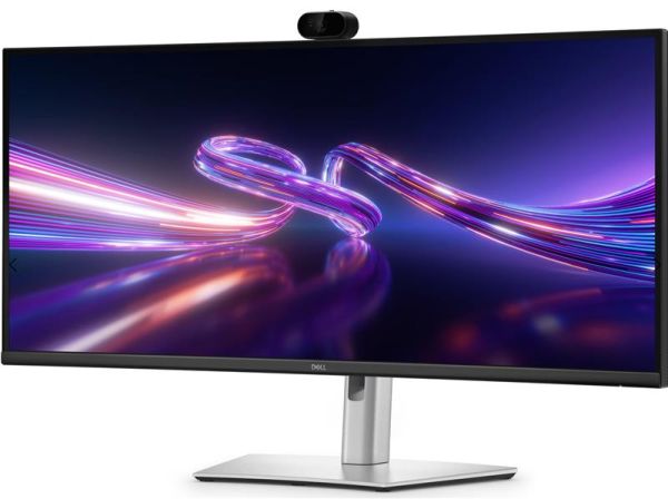 Монітор DELL 34" P3426WEV HDMI, DP, USB-C, RJ-45, IPS, 3440x1440, 21:9, 100Hz, sRGB 99%, CURVED, HAS, Cam