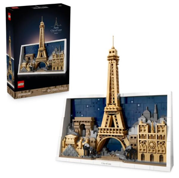 Конструктор LEGO Architecture Париж — місто кохання
