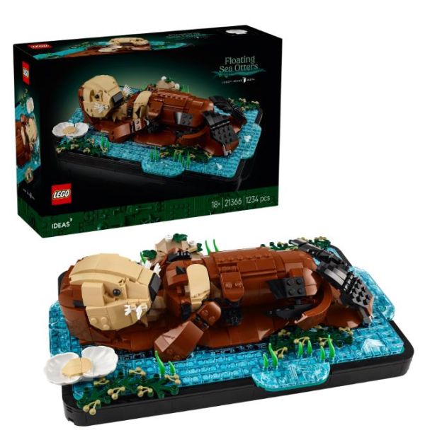 Конструктор LEGO Ideas Пливучі морські видри