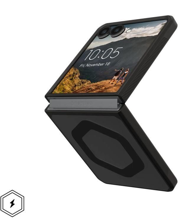 Чохол UAG для Samsung Galaxy Z Flip 7, Mouve with Magnet, Ash