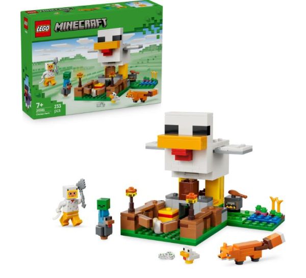 Конструктор LEGO Minecraft Куряча ферма