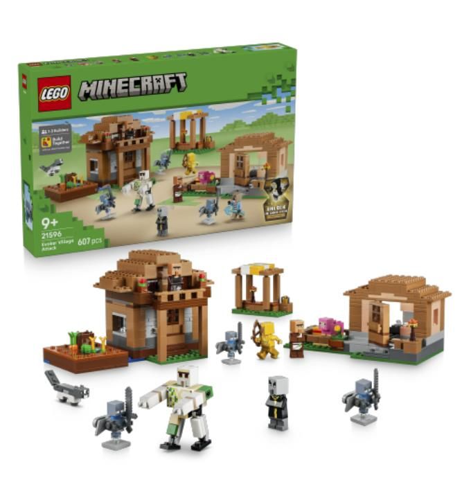 Конструктор LEGO Minecraft Станція ґастів