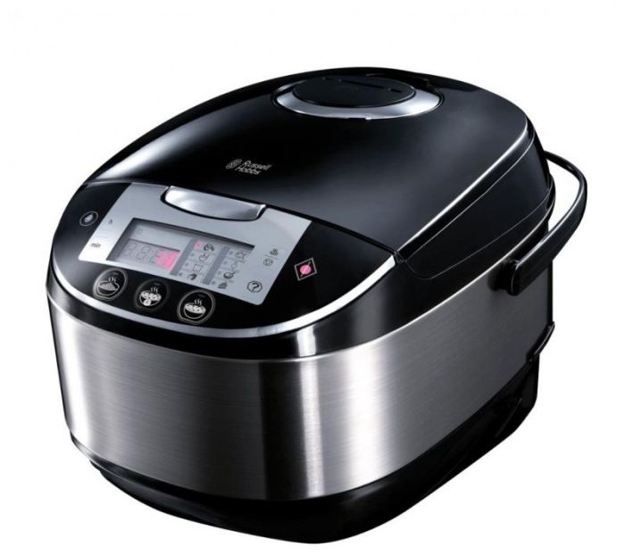 Мультиварка Russell Hobbs Cook&Home, 900Вт, чаша-5л, сенсорне, метал/пластик, чорний