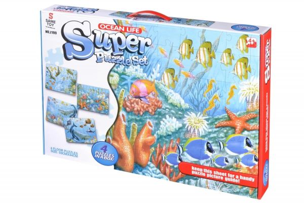 Пазл Same Toy Підводний світ 218ел, 4шт
