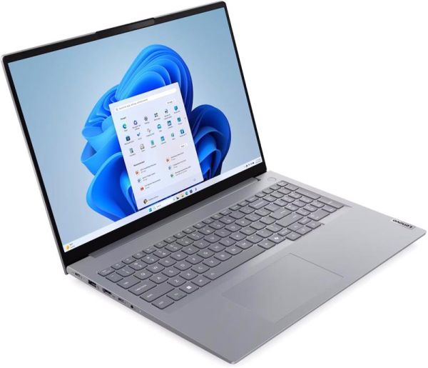 Ноутбук Lenovo ThinkBook 16-G9 16" WUXGA IPS AG, Intel 7-240H, 32GB, F1TB, UMA, DOS, сірий