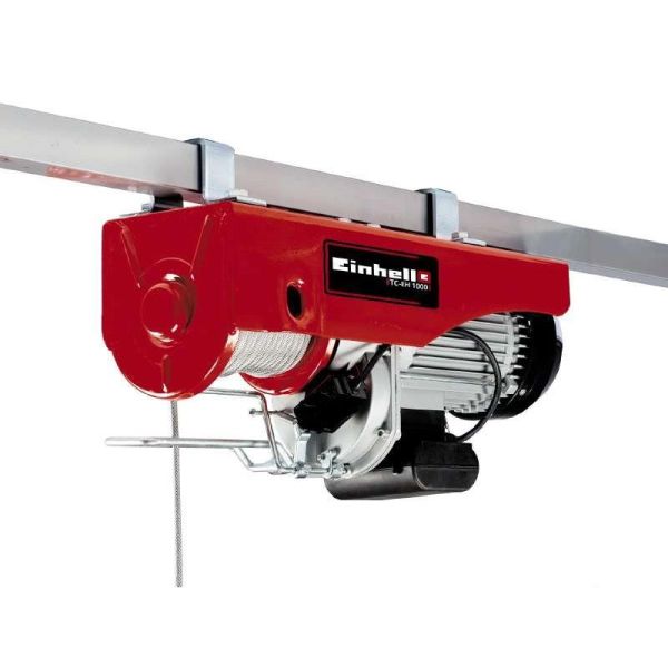 Тельфер електричний Einhell TC-EH 1000 1600Вт до 1000кг трос 18м 31.95кг
