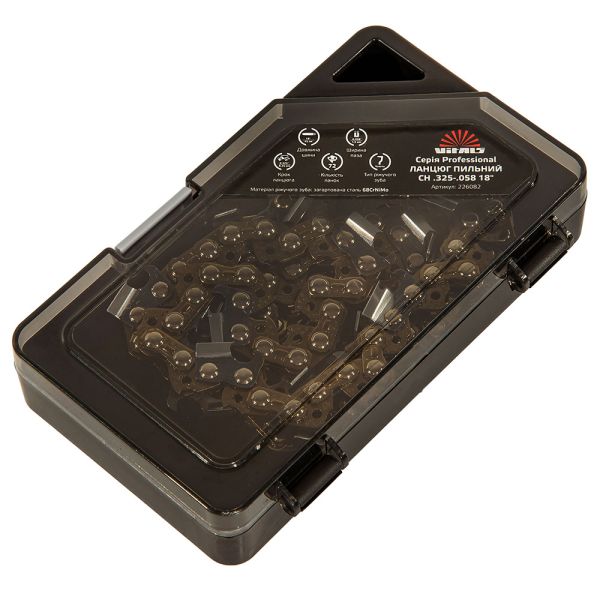 Ланцюг для пилки Vitals Master Professional СH 35см 52 1.3мм 3/8" футляр