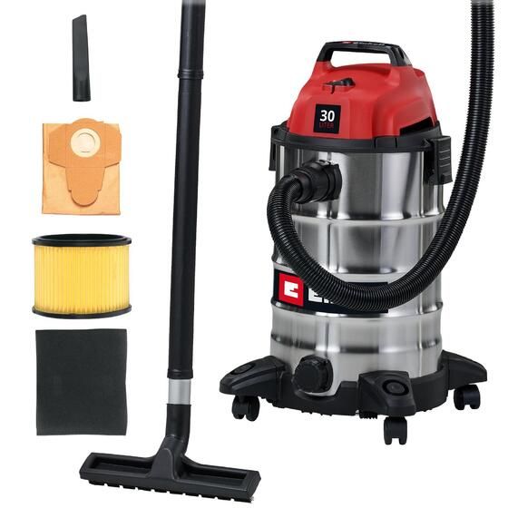 Пилосос професійний Einhell TC-VC 3055 S 950Вт 190мБар 30л 4.8кг