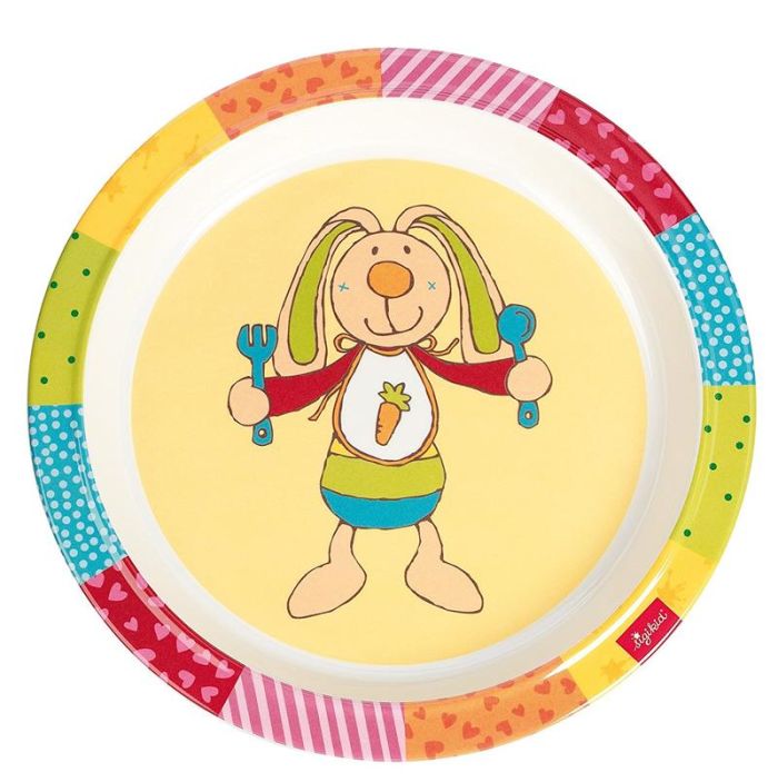 Тарілка sigikid Rainbow Rabbit