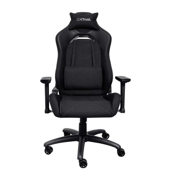 Крісло Trust GXT714 Ruya ECO, ПУ шкіра, 3D-Armrests, чорний