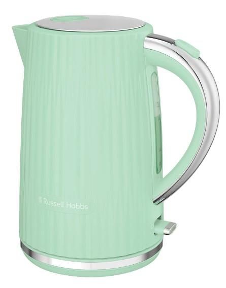 Електрочайник Russell Hobbs Eden, 1.7л, нержавіюча сталь, пластик, фісташковий
