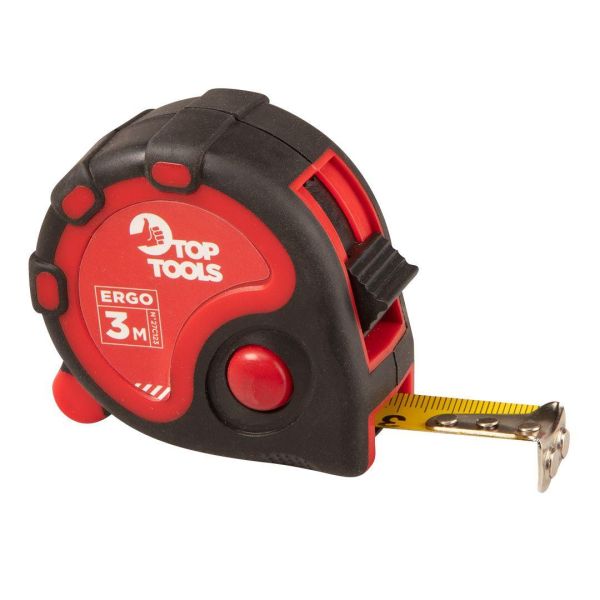 Рулетка Top Tools, 3мх16мм, сталева стрічка