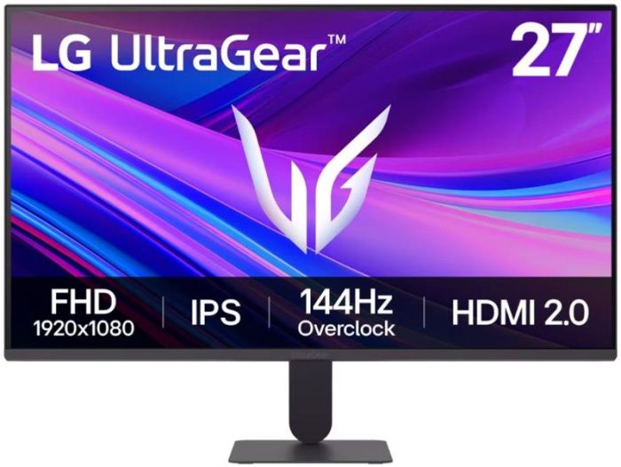 Монітор LG 27" 27G411A-B HDMI, DP, Audio, IPS 120Hz, 1ms, sRGB 99%, G-SYNC, FreeSync, HDR10