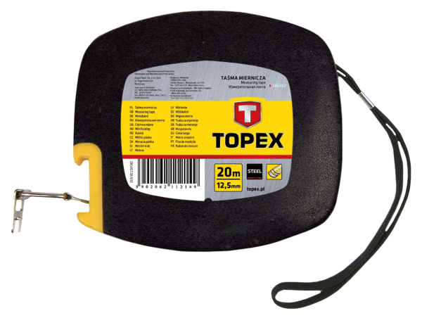 Рулетка TOPEX, 20мх12.5мм