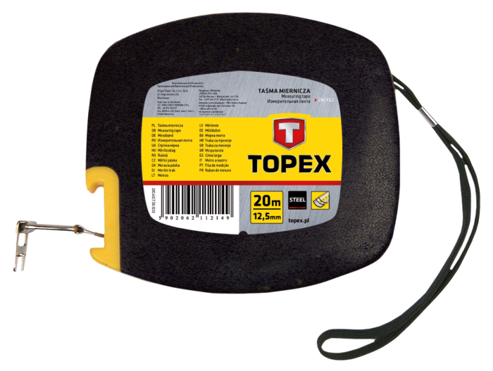 Рулетка TOPEX, 20мх12.5мм