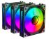 Корпусні вентилятори 2E GAMING Air Cool Magic Mirror ACF120MB-ARGB, 3x120мм, 2000rpm, 4pin PWM +5VARGB, 20.5dBa, чорний