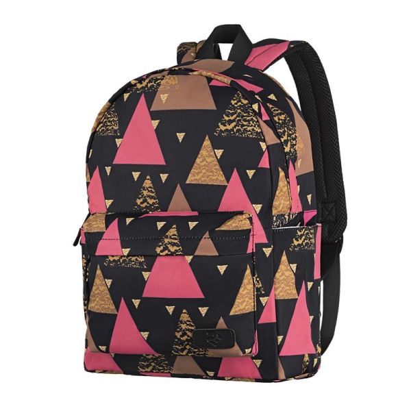 Рюкзак 2Е, TeensPack Triangles, чорний