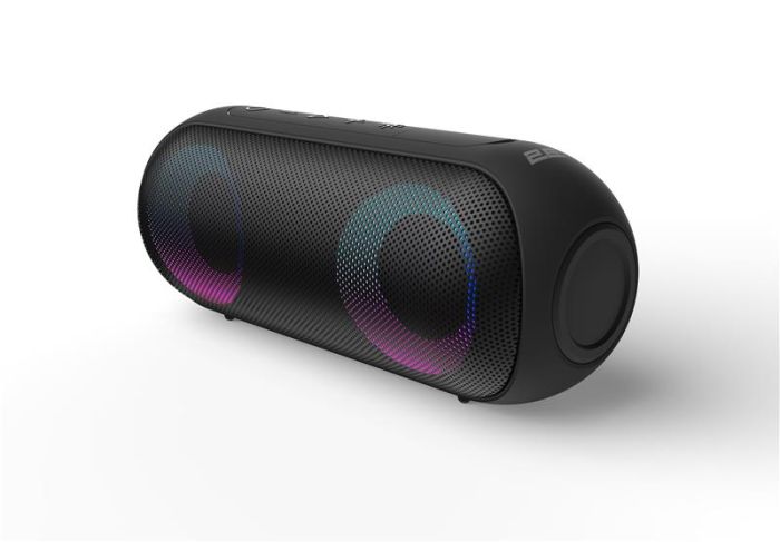 Портативна акустична система 2E SoundXPill 30Вт, ВТ 5.0, MP3, TWS, RGB, IPX7, Чорний
