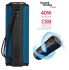 Портативна акустична система 2E SoundXTube Plus 40Вт, ВТ 5.0, MP3, TWS, EQ, IPX6, Синій