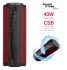 Портативна акустична система 2E SoundXTube Plus 40Вт, ВТ 5.0, MP3, TWS, EQ, IPX6, Червоний