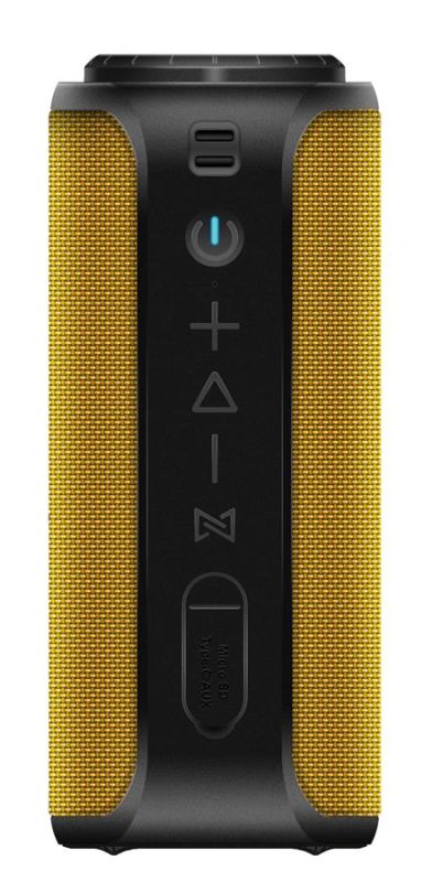 Портативна акустична система 2E SoundXTube 30Вт, ВТ 5.0, MP3, TWS, IPX7, Жовтий