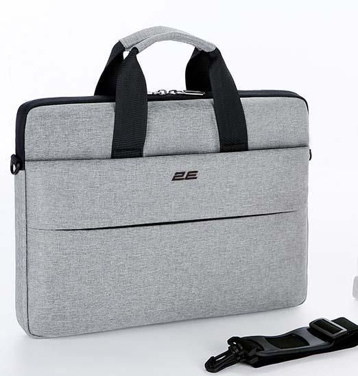 Сумка для ноутбука 2E, Slim Keeper Plus 13/14", сірий