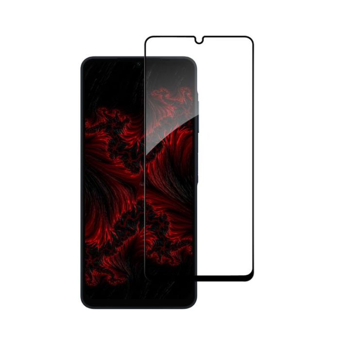 Захисне скло 2E для Samsung Galaxy A06 (A065), 2.5D FCFG, (1 Pack), чорна рамка