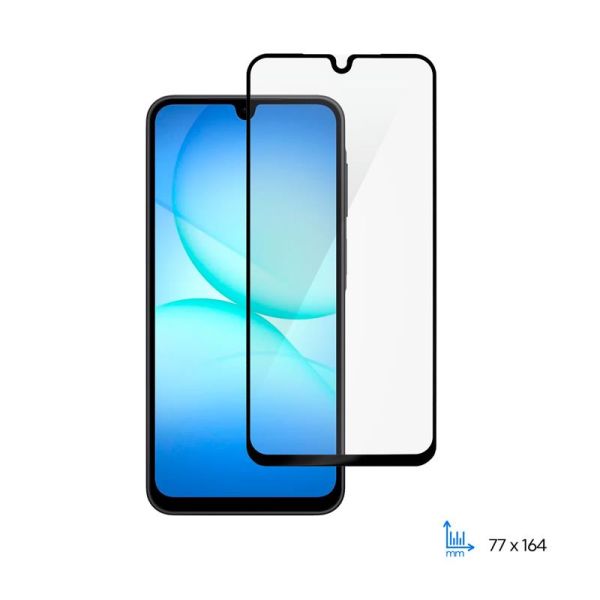 Захисне скло 2E для Samsung Galaxy A17 (A175), 2.5D FCFG, (1 Pack), чорна рамка