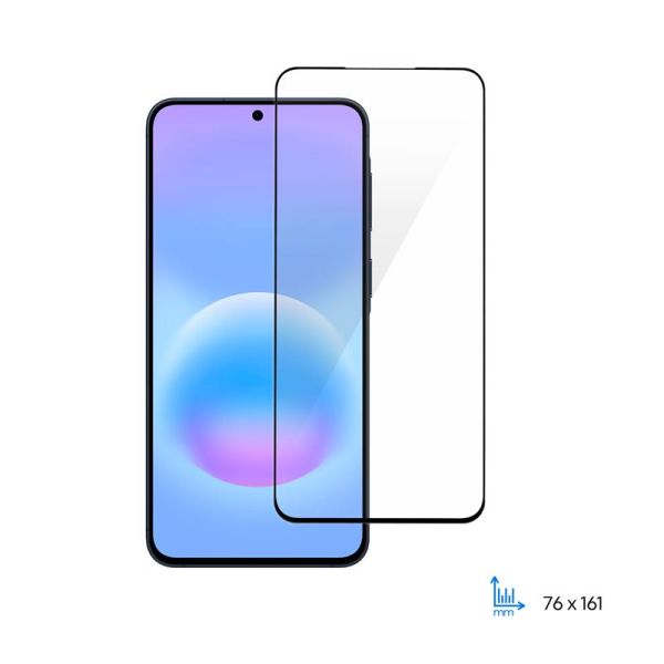 Захисне скло 2E для Samsung Galaxy A57 5G (A576), 2.5D FCFG, (1 Pack), чорна рамка