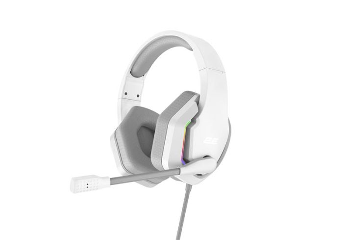 Гарнітура ігрова 2E GAMING HG315, 7.1, USB-A, RGB, 2м, білий