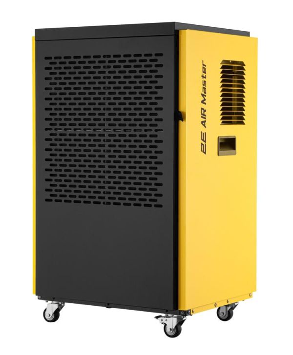 Осушувач повітря промисловий 2E Air Master 150Pro 150л/добу 400м кв 950м куб/год 1500Вт LCD дисплей ел.керування таймер IP22