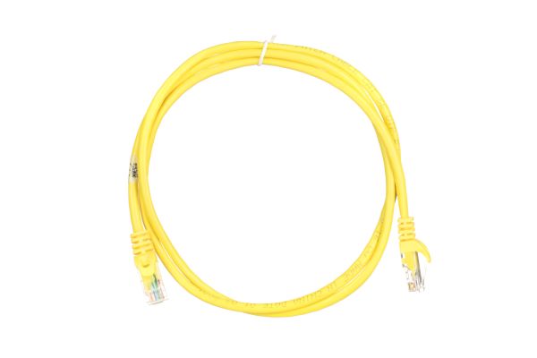 Патч-корд 2E САТ 5e, UTP, 1.20м, 26AWG, RJ45, 7/0.16, Cu, PVC, жовтий