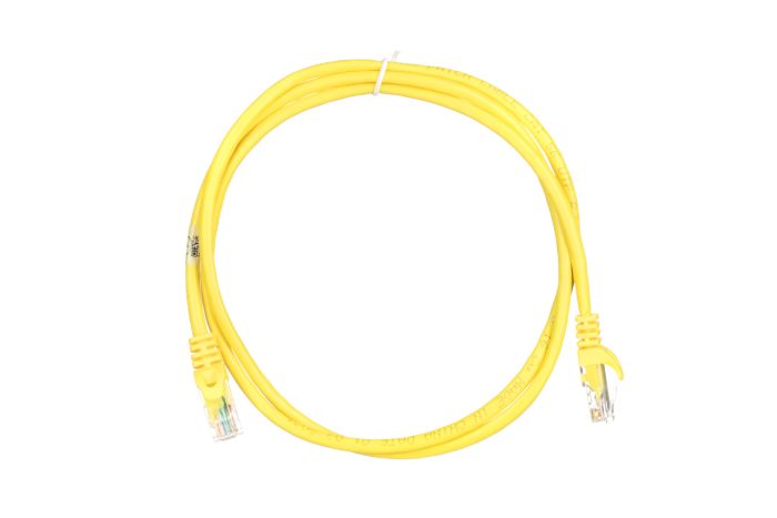 Патч-корд 2E САТ 5e, UTP, 1.20м, 26AWG, RJ45, 7/0.16, Cu, PVC, жовтий