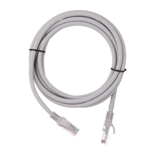 Патч-корд 2E САТ 6, UTP, 3м, 26AWG, RJ45, 7/0.16, Cu, LSZH, сірий