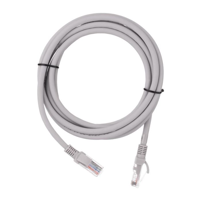 Патч-корд 2E САТ 6, UTP, 3м, 26AWG, RJ45, 7/0.16, Cu, LSZH, сірий