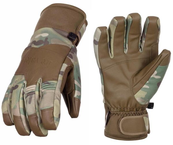 Рукавички тактичні зимові 2E, Winter Full Touch 3M, M, камуфляж