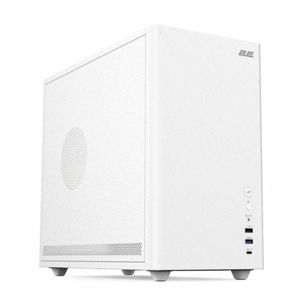 Корпус 2E Credo Metal V350W без БЖ, 1xUSB3.0, 1х USB 2.0, 1xUSB Type-C, 3x120мм, VGA 350мм, LCS ready, контролер з пультом, mATX, білий