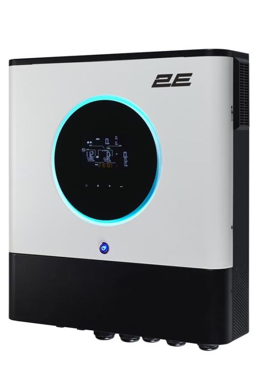 Інвертор сонячний гібридний 2E XM MAXII 8000VA/8000W, 48V, 2 MPPT, 2xTerminal in/out