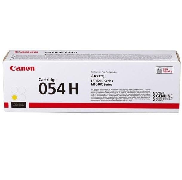 Картридж Canon 054H MF641/643/645, LBP-621/623 Yellow (2300 арк)