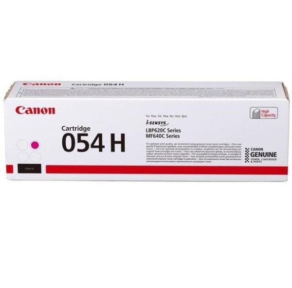 Картридж Canon 054H MF641/643/645, LBP-621/623 Magenta (2300 арк)