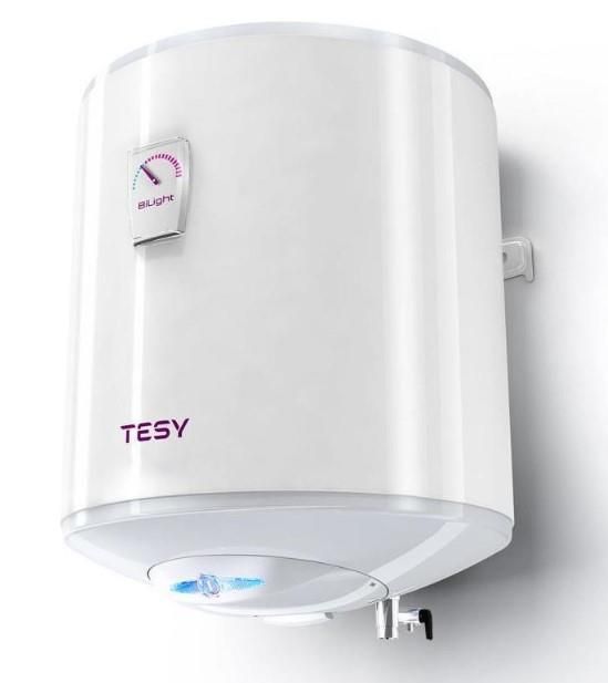 Водонагрівач електр. TESY Bilight 50V круглий GCV 504415 B11 TSRC, 50л, 1,5кВт, мех. кер-ння, C, білий