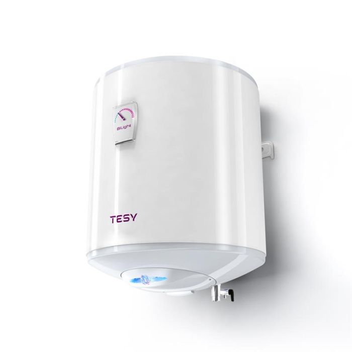 Водонагрівач електр. TESY Bilight 50V круглий GCV 504420 B11 TSRC, 50л, 2кВт, мех. кер-ння, C, білий