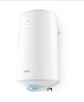Водонагрівач електр. TESY Anticalc REV 100 круглий GCR 1004424D B14 TBRC, 100л, 2,4кВт, сухий тен, ун. монтаж, мех. кер-ння, C, білий