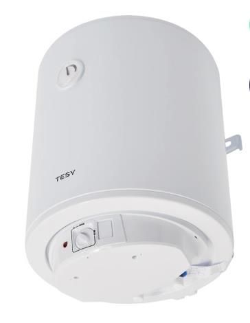 Водонагрівач електричний Tesy Dry 50V CTV 504416D D06 TR 50 л, 1.6 кВт, сухий тен, круглий, мех. керування, Болгарія, C