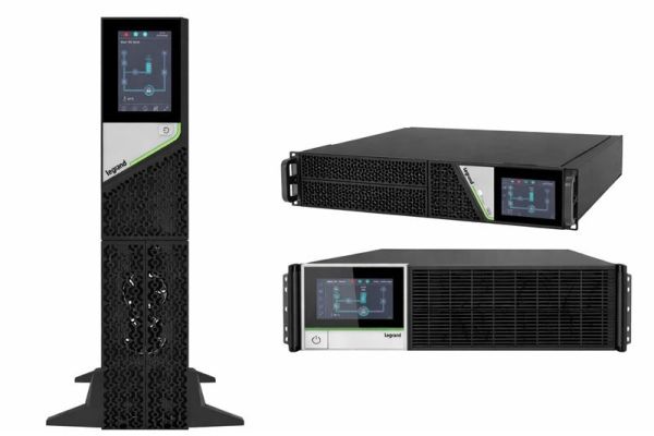 Джерело безперебійного живлення Legrand KEOR DK 5000VA/5000W, RT 2U, LCD, RS232, SNMP,  8xIEC C13 + 2xC19